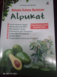 Image of Rahasia Sukses Bertanam Alpukat