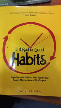 Image of Is It Bad or Good Habits