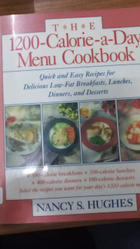 Image of The 1200 Calorie a Day Menu Cookbook