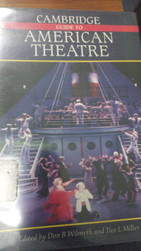 Image of Cambridge Guide To American Theatre