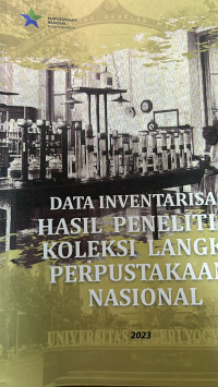 Image of DATA INVENTARISASI HASIL PENELITIAN