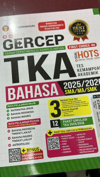 Image of Gercep TKA BAHASA 2025/2026