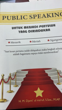 Image of Public Speaking