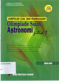Image of Kumpulan Soal Dan Pembahasan Olimpiade Sains Astronomi Jilid 1